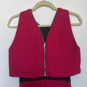 Magenta Maje dress
